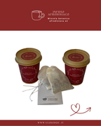 Rituale per Due Kit con candela all’iris e infuso afrodisiaco-Spedizione gratuita