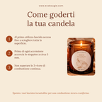 Candela Spice Pumpkin – Candela di soia profumata fatta a mano,200gr