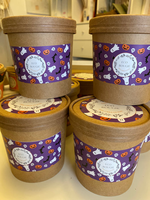 CANDELA FANTASMA su zucca