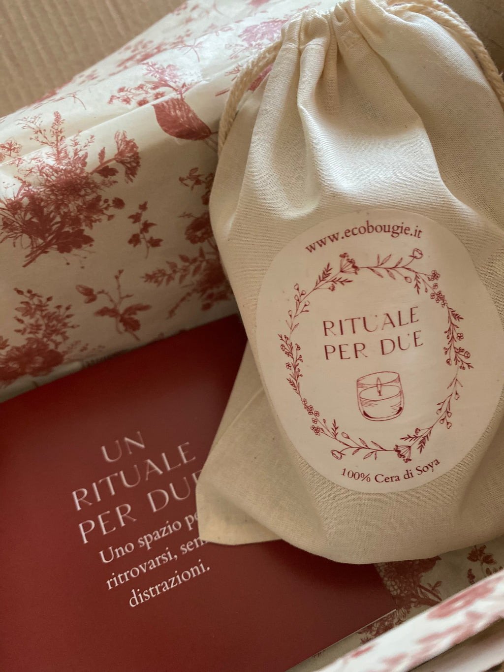 Rituale per Due Kit con candela all’iris e infuso afrodisiaco-Spedizione gratuita