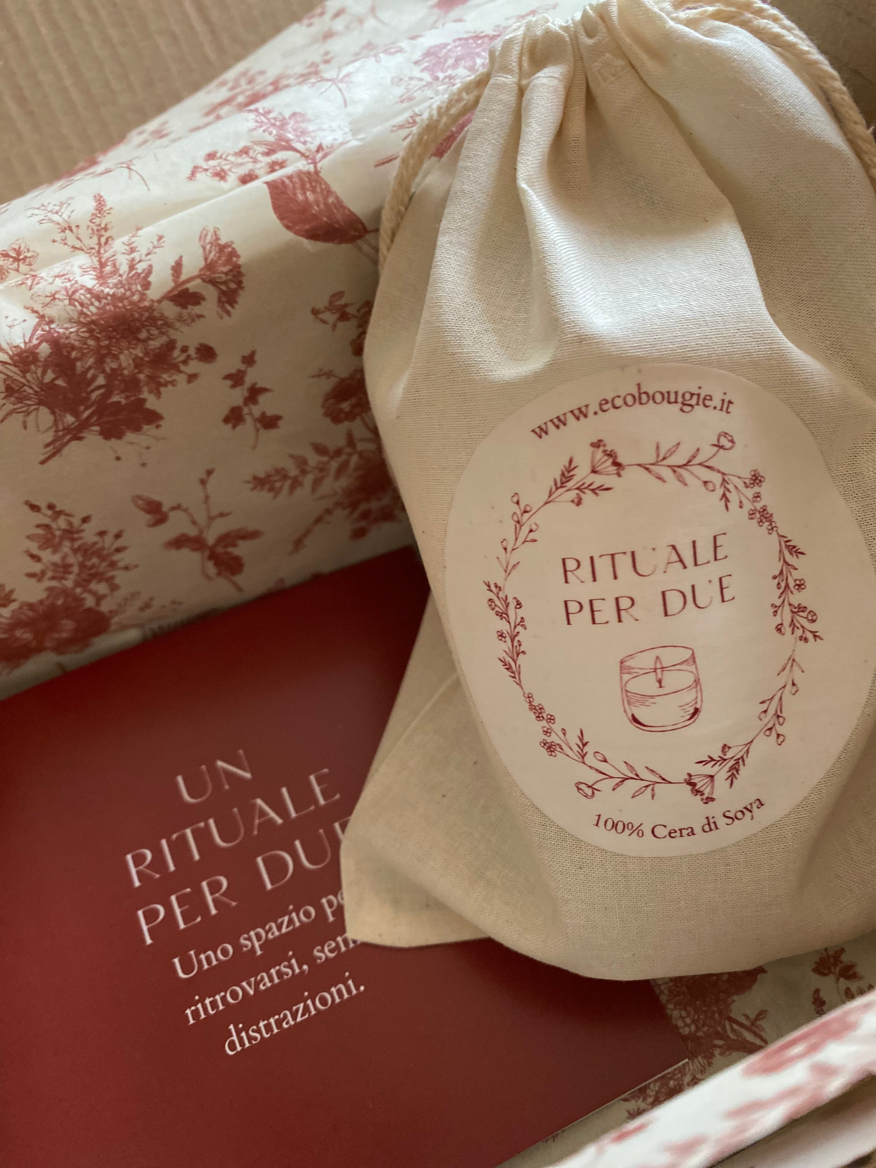 Rituale per Due Kit con candela all’iris e infuso afrodisiaco-Spedizione gratuita