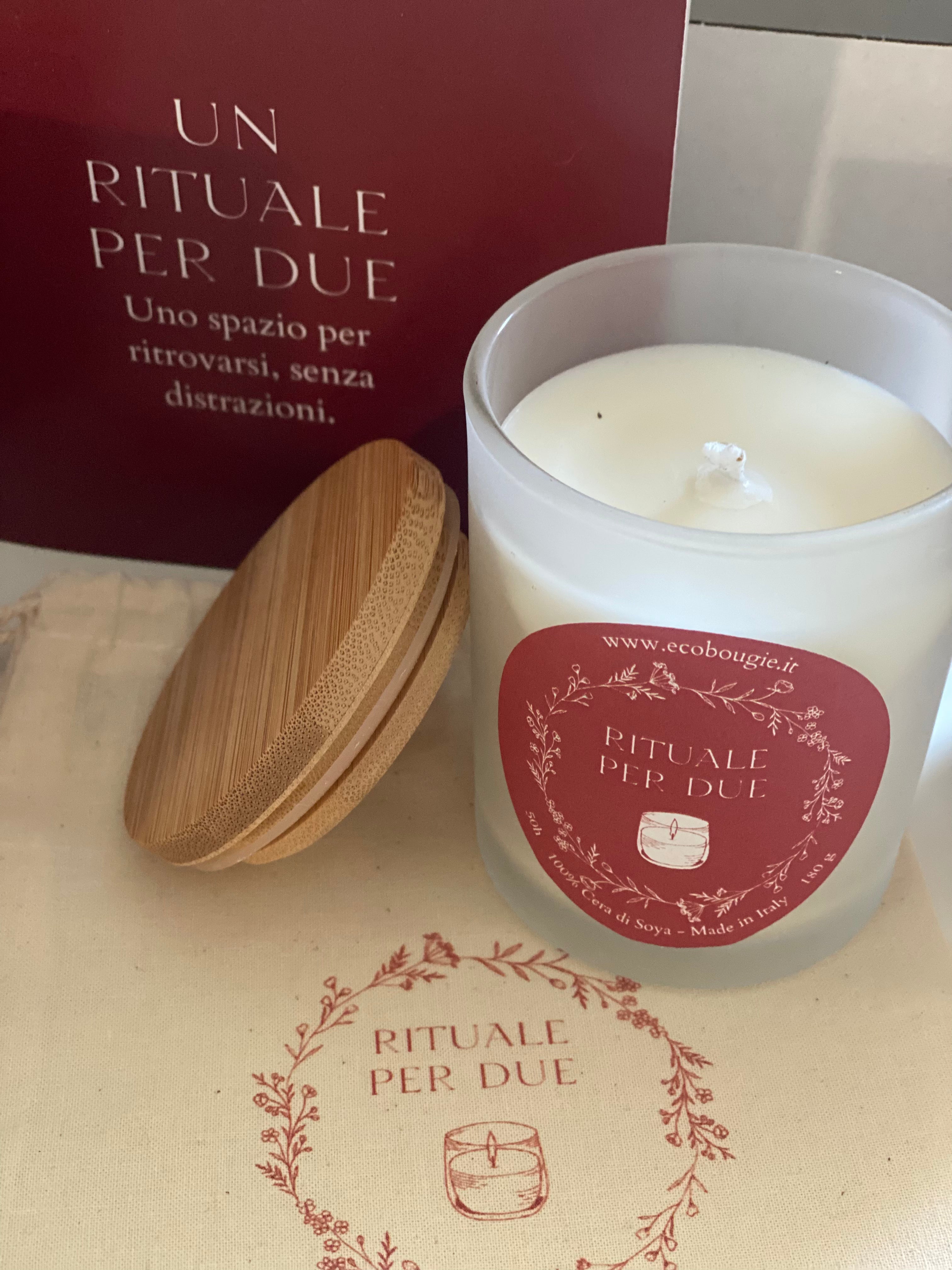 Rituale per Due Kit con candela all’iris e infuso afrodisiaco-Spedizione gratuita