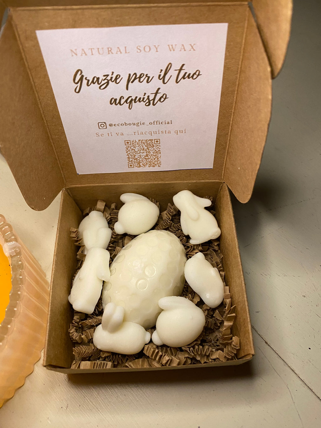 CIALDE PROFUMATE CERA DI SOIA SOGETTI PASQUALI